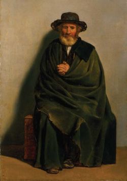  Christoffer Wilhelm Eckersberg, Roman Beggar, 1815.Oil on canvas,
