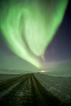 c3rulean:  Tundra Glow by davebrosha on Flickr.