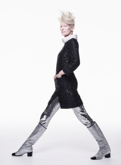 thefactoryoffashion:    Tilda Swindon   by Sølve Sundsbø for