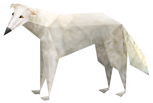 monkeychewtoy:ink-the-artist:low poly borzoi for your enjoyment