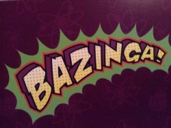 A card from my big bang theory board game