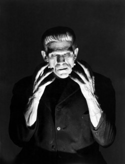 universalmonsterstribute:  Boris Karloff as Frankenstein’s