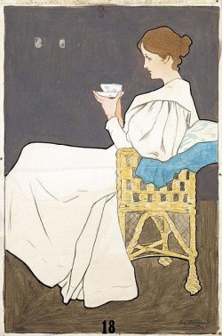 huariqueje:    A Cup of Tea ,  Untitled (poster design)   