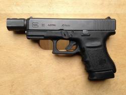 gunrunnerhell:  Glock 30 Although it says .45 Auto, this particular