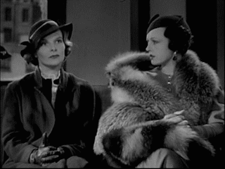 FurCreamer GIFs: Hot Lesbian Hugs in Fur ActionOr… caps from the 1933 Katherine Hepburn film Morning Glory. Or… both.  Who am I to say?GIF’ing Notes: Wow, found out having exported a giant library full of DiVX clips years ago was not