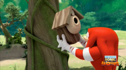 sonic-nyoom:  sonic-nyoom:  Developing a new headcanon that Knuckles