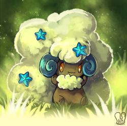 sa-dui:  Shiny Whimsicott. :D 