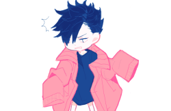 moanochrome:  ”??!!?!” mini kuroo  