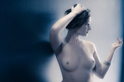 dekilah: The Blue Glow…Photographer: Bleu Dassault For nude