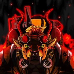 shavirafeathermoon:  .gif icons of my GW2 charr characters -