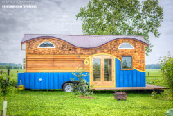 tinyhousetown:  The Pequod tiny house A 208 sq ft home shared