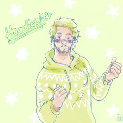 mugiwarua:  saw shuplocs pro tip and upped the ante: a christmas hoodie ﾉ´ヮ´)ﾉ*:･ﾟ✧