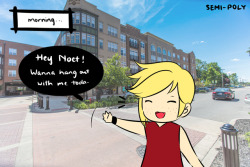 polygon-draws:  Prompto_overload (comic 10)  Did you know that