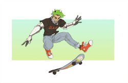 zombiescratch:a casual (and very cool) genji for a giveaway winner
