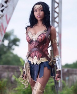 superheroesincolor:  Wonder Woman by  Cutiepiesensei Cosplay