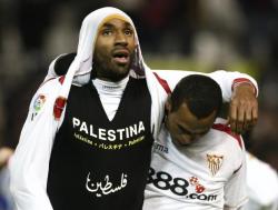 standwithpalestine:  Europa football champions Sevilla reject