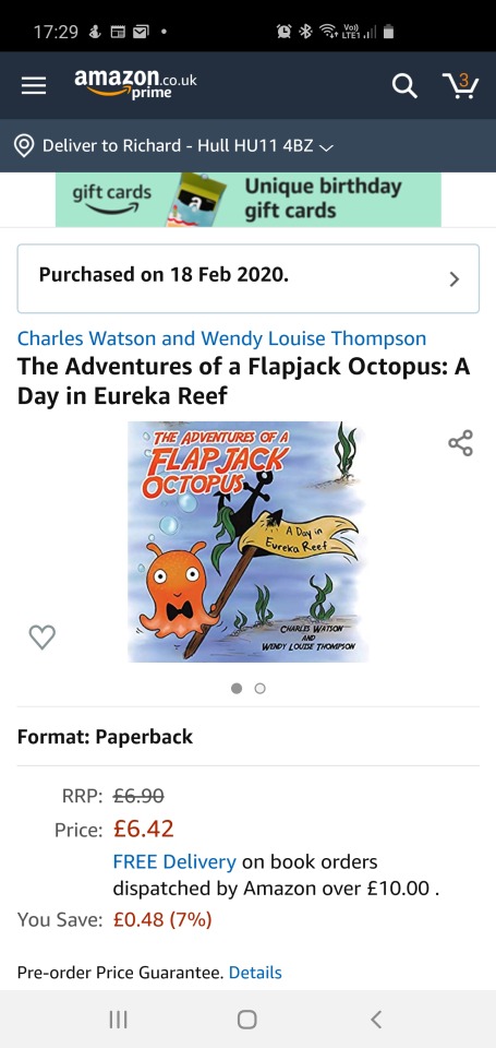 Anyone with small children,  please order this book, it sends