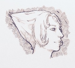 jouskaart:  A quick Pearl for Day 1 of Inktober! 