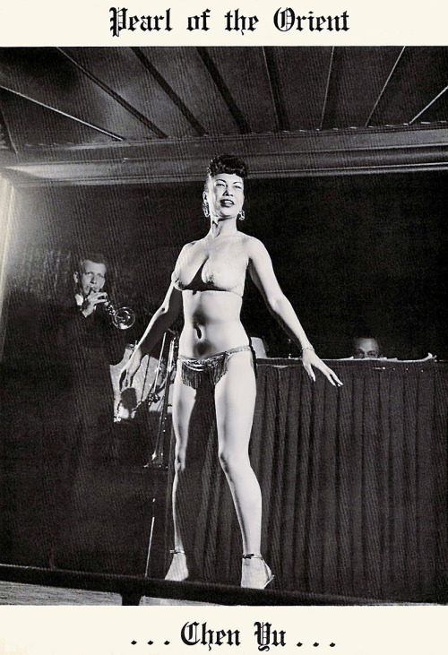 Chen Yu aka. “Pearl Of The Orient”.. As featured in the pages of a 1963 issue of ‘STRIPARAMA’ magazine..