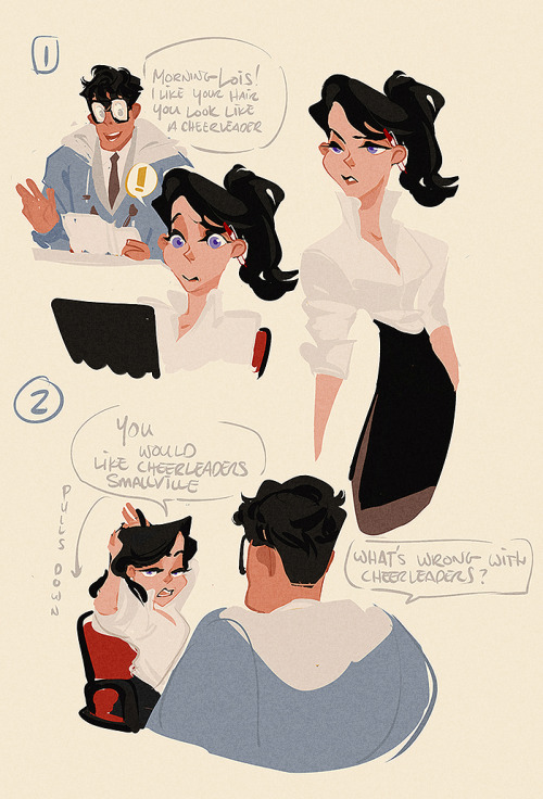 sully-s:I love spiteful early Lois who’s constantly mean to