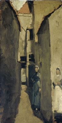 master-painters:       George Hendrik Breitner - Neighborhood