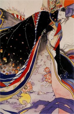 blackcoffeecinnamon:Amano Yoshitaka (1952-) from The tale of