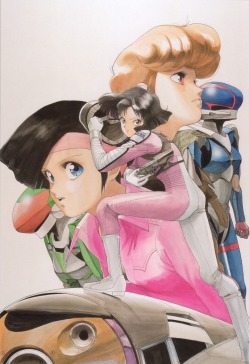 bubblegumcrash:  durandalbebop:  Bubblegum Crisis  Bubblegum