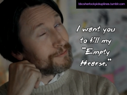 “I want you to fill my ‘Empty Hearse.’”