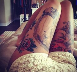 tattooplace:  Omg! Wow. These couple tattoo’s are crazy awesome!