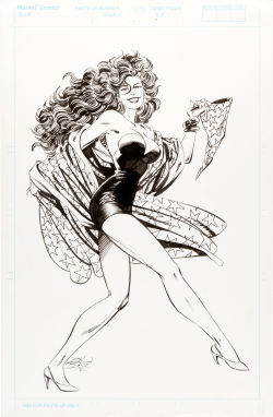 comicbookartwork:  John Byrne Wizard the Comics Magazine Original