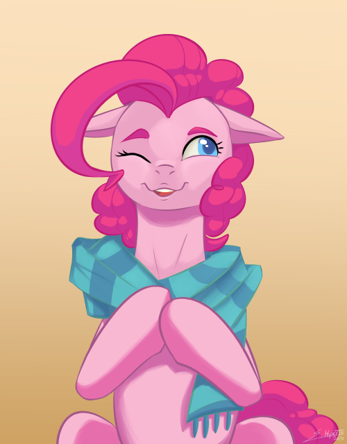 silverhopexiii:“Cozy Pinkie”A small and quick illustration