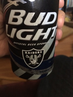 theblackestofholes:  Cheers to the Raider Nation!