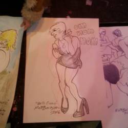 Dr. Sketchy’s!  Happy Valentine’s Day! Woot woot!