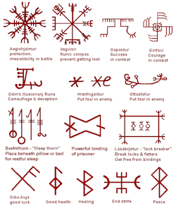 medieval-goddess-realm:  Viking Warrior Talismans & Runes