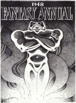 Fantasy Annual 1948 illustration, from A Pictorial History of