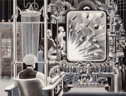 magictransistor:  Frank R. Paul. The Experiment. 1953. 