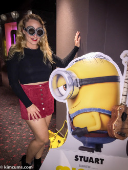 Went out to see Minions in 3D and tracked down the special 3D