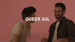 queerlyalex:     Nyle DiMarco & Chella Man Teach Us Queer