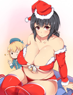moisture-chi:  Takao Christmas. Draw this early because I won’t