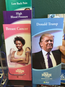 obviousplant:  I added this fake health brochure about Donald