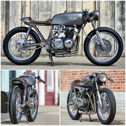 wearethelastblast:  Café racer DUSTIN KOTT’S CB550 CAFE RACER!!