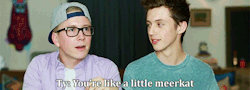 letsslaytroyler:  Tyler and Troye are connecting on a spiritual