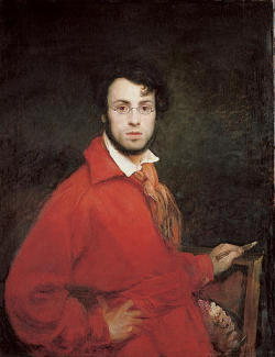 Ary Scheffer (Dutch, 1795-1858), Self-portrait, 1830, oil on