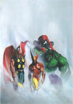 mlle-imandeus:  gabriele_dell’otto_marvel_heroes
