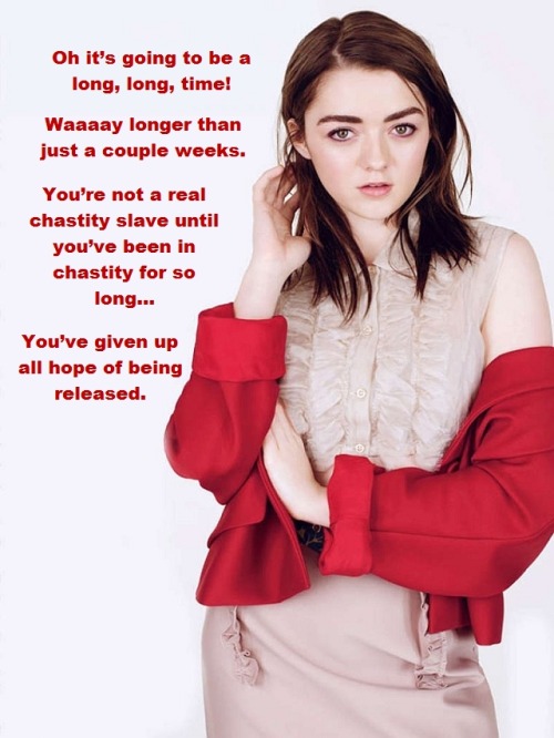 Maisie Williams Strict Keyholder