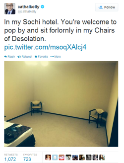 itseasytoremember:  by far the best Sochi tweet so far 