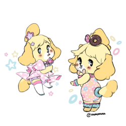 ramenana:  Magical Girl Challenge x Animal Crossing [Day ¾: