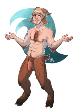 bavarii:  Ethan the Satyr And another member of the faun family!