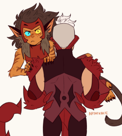 artofkace:AU where Catra just accepted her fate and was held