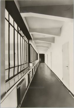 rosswolfe:  Unidentified photographer. Hallway inside the Bauhaus